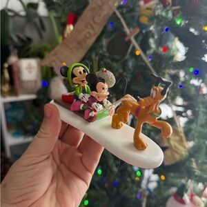 Department 56 Disney Village Pluto's Toboggan Ride #4057263 w/ Box